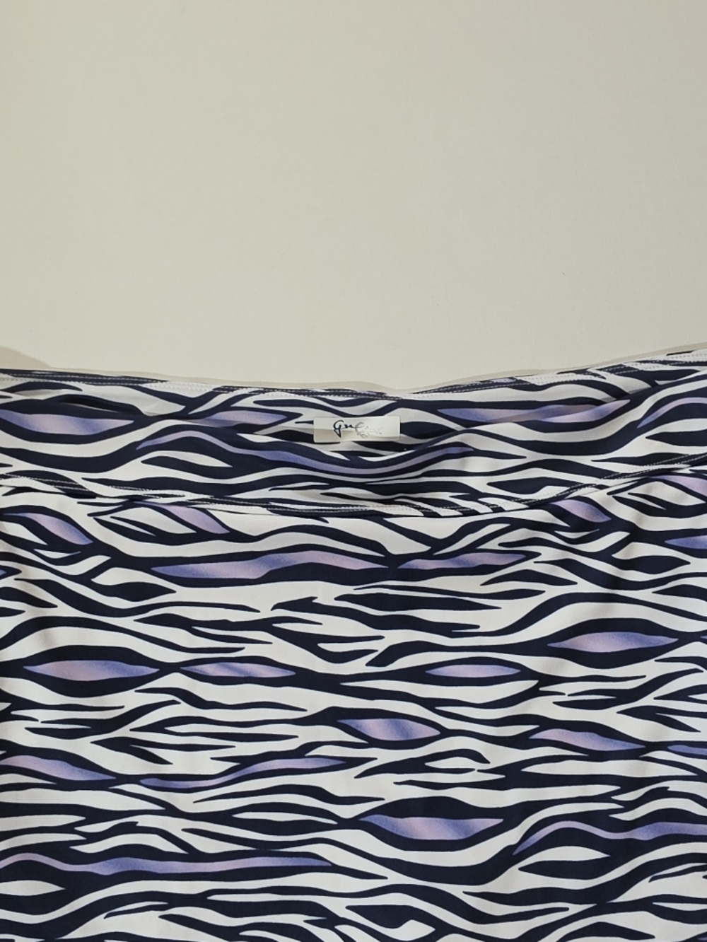 Greg Norman Athletic Skort Womens Large Black White Purple Zebra Preppy Tennis - Picture 2 of 6